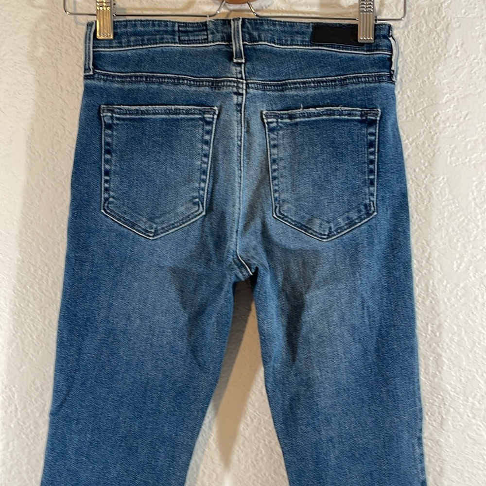 AG Adriano Goldschmied The Jodi Crop High Rise Denim  Jeans Size 24R - Picture 5 of 9